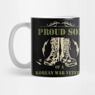 Proud Son Of A Korean War Veteran Mug